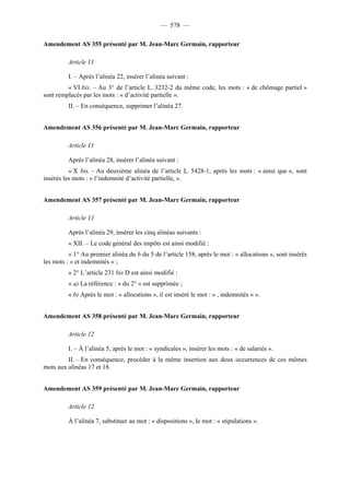 Rapport de la Com. Aff. Soc de l'assemmblée Nationale JM Germain sur l'ANI