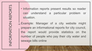 Comprehensive Guide to Types, Objectives, and Structures of Reports in ...