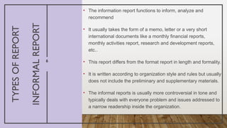 Comprehensive Guide to Types, Objectives, and Structures of Reports in ...