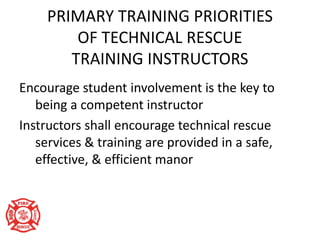 INTRODUCTION TO TECHICIAL RESCUE | PPTX