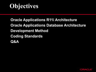 R11i Architecture of oracle e-business suite | PPT