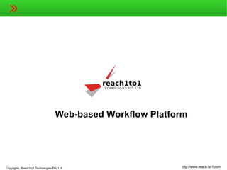 Web-based Workflow Platform 