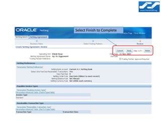 Select Finish to Complete
 