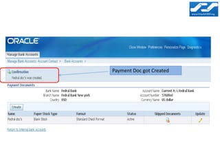 Payment Doc got Created
 