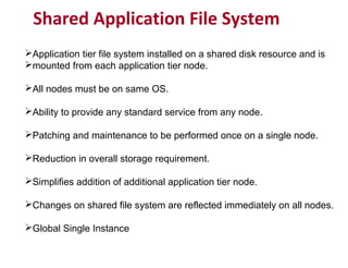 Oracle Cloud Shared File System Oracle Applications R12 architecture | PPT