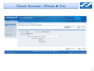Create Account – Owner & Use




                               16
 