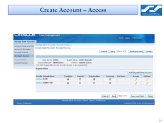 Create Account – Access




                          19
 