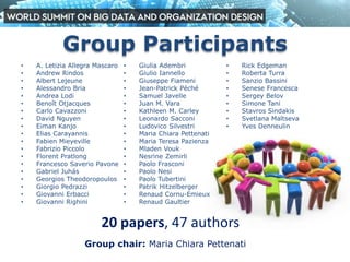 University Public Driven Applications - Big Data and Organizational ...