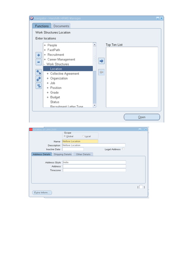 Oracle HRMS Document R12. | DOC