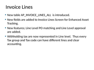 R12 Oracle Accounts Payables Users Guide | PPTX