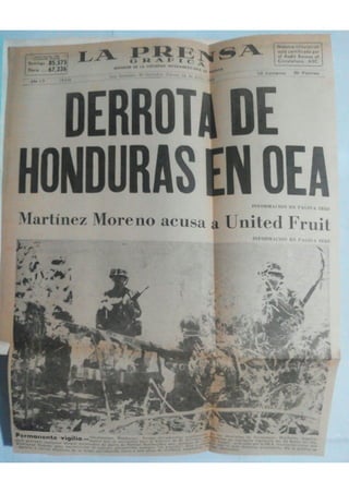 R173 Recopilación de artículos varios sobre el conflicto Honduras y El Salvador  53p