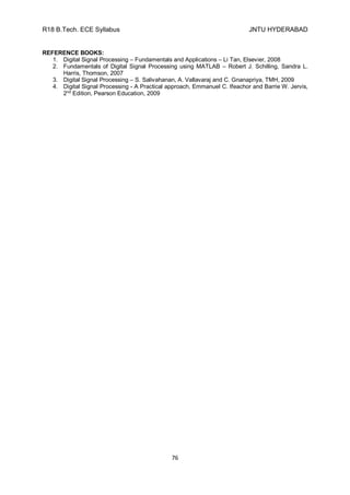 R18 b.tech 3 2 ece syllabus | PDF | Physics | Science
