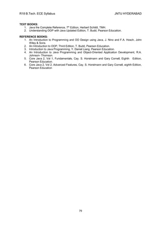 R18 b.tech 3 2 ece syllabus