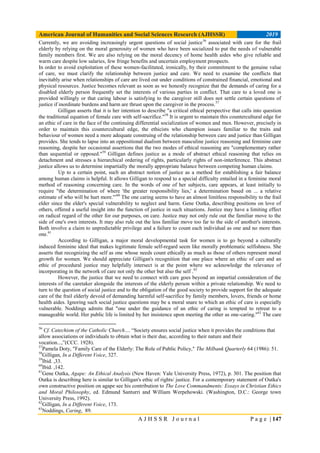 The Concept of Ethics of Care for the Elderly and Its Perspectives | PDF