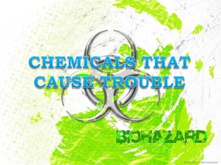 R1 chemicals that cause trouble (for safety)