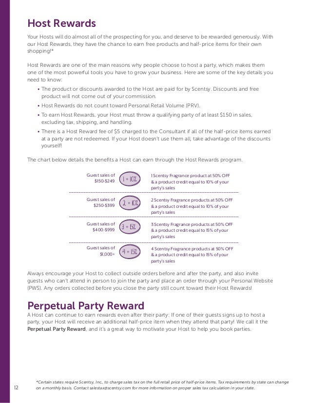 scentsy consultant guide scentsy host flyer
