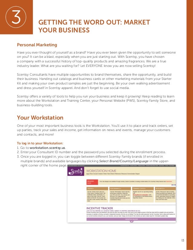 scentsy consultant guide