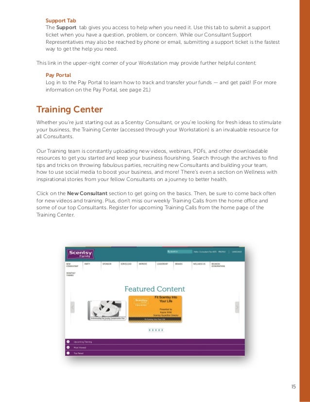 scentsy consultant guide