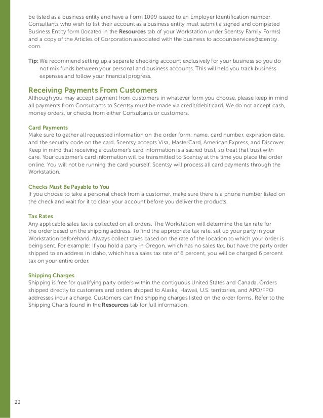 scentsy consultant guide