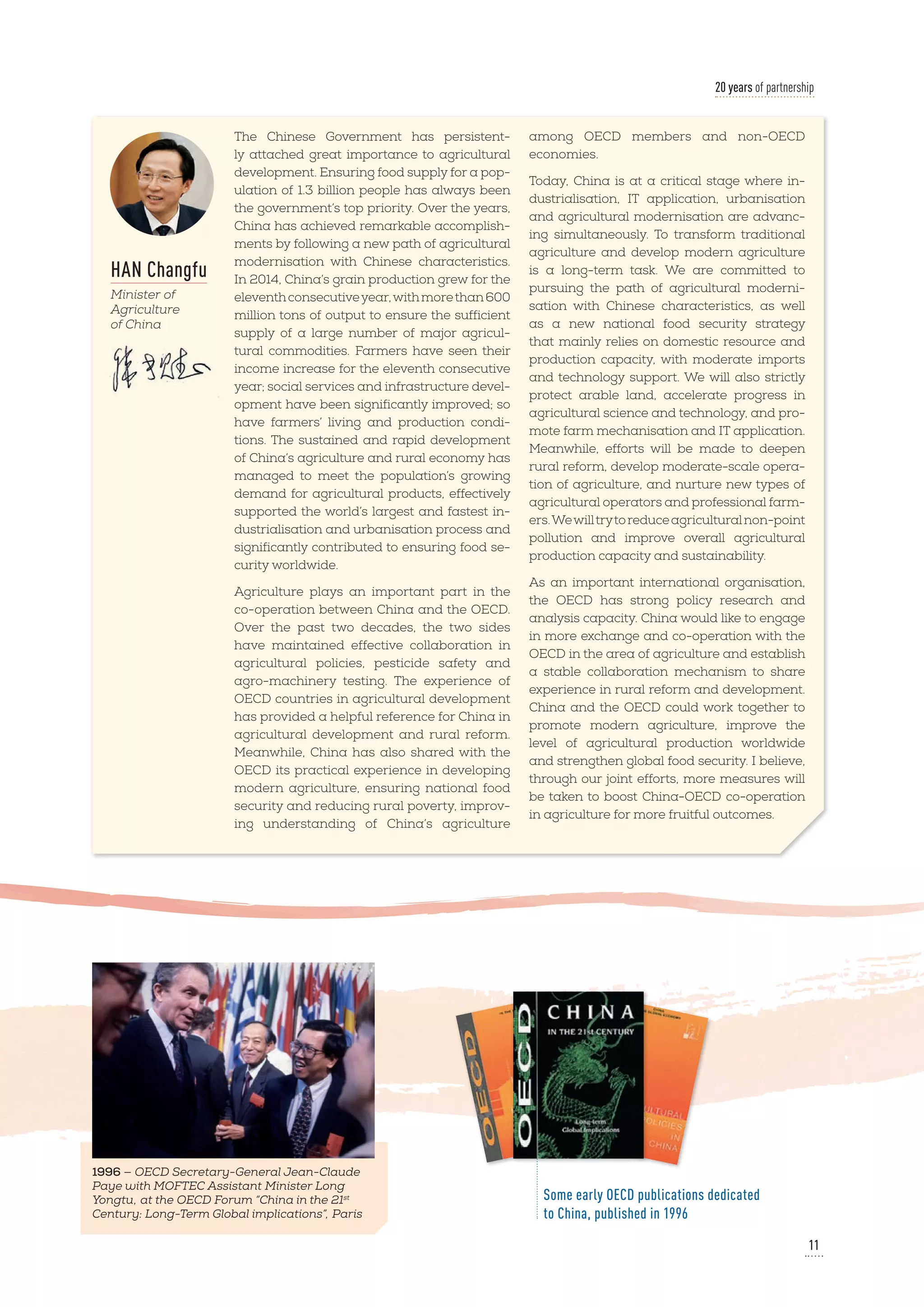 OECD-China: 20 years of partnership | PDF