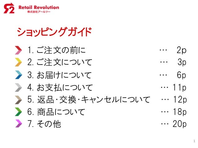 R2ショッピングガイド