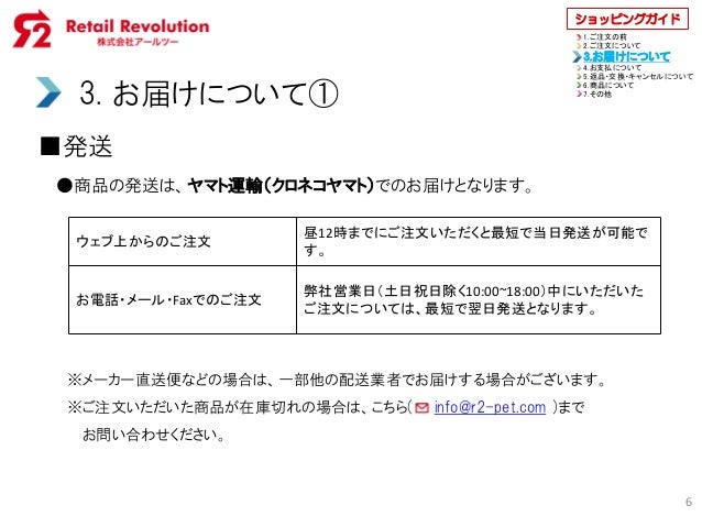 R2ショッピングガイド