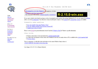R-2.15.0-win.exe
 