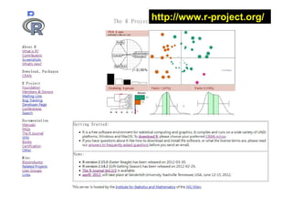 http://www.r-project.org/
 