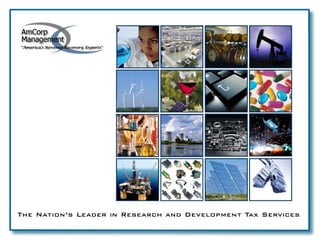 The Nation’s Leader in Research and Development Tax Services
 