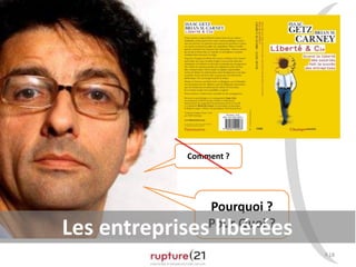 P.18
Comment ?
Pourquoi ?
Pour Quoi ?
Les entreprises libérées
 