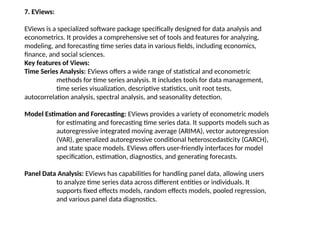 Statistical Predictive Analytical methods for data science | PPTX