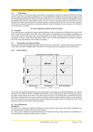 Impact of Agricultural Expenditures on the Economic Growth in Nigeria ...