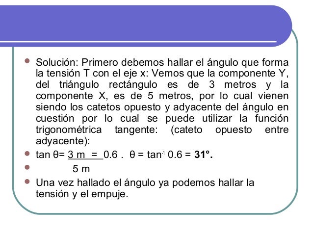 condiciones de equilibrio primera ley de newton