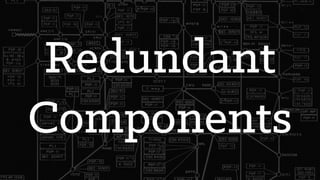 Redundant
Components
 
