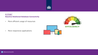 R2DBC Reactive Relational Database Connectivity | PPTX