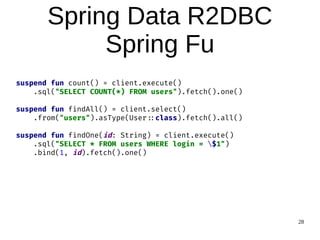 Concepts of r2dbc. Understanding and use cases | PDF