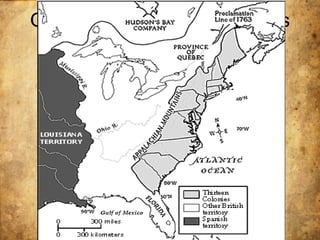 Geography of the 13 Colonies 