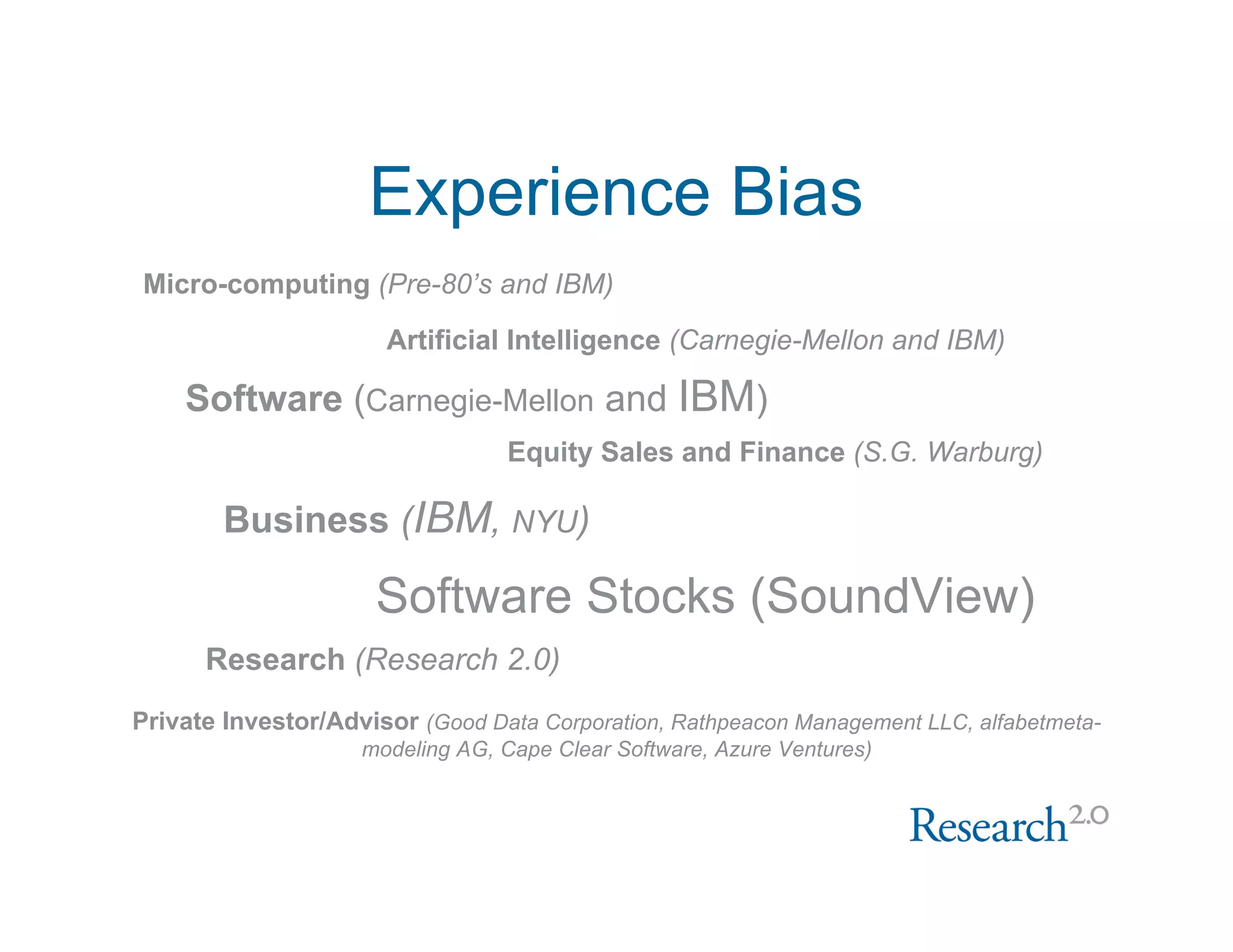Web 2.0 Software Update Nov 2007