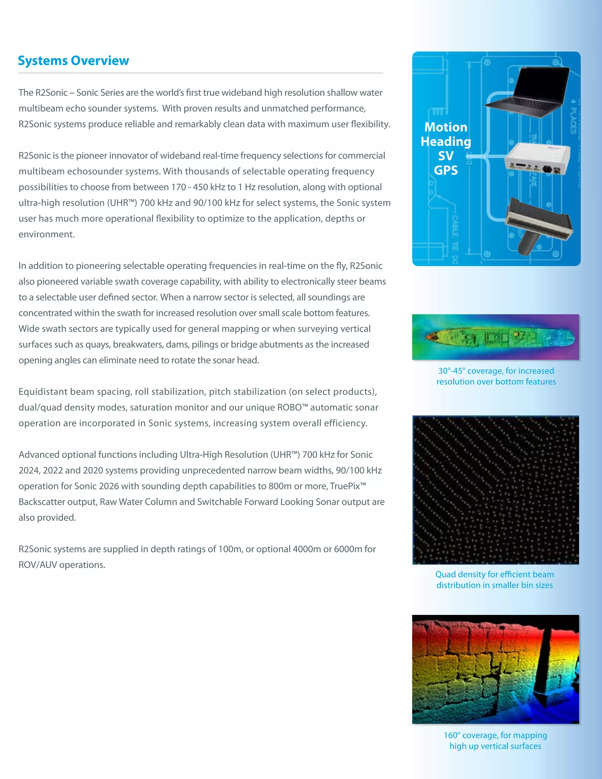 R2Sonic Product Brochure | PDF