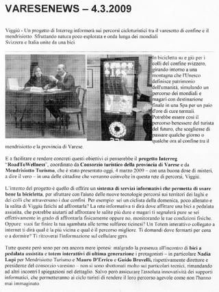 Varese News 04.03.09