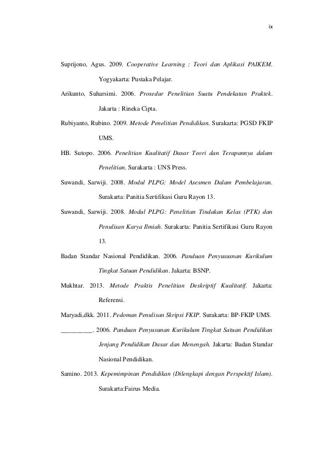 Skripsi Pgsd Ums Pejuang Skripsi