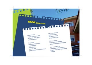 Educar (Gabriel CelaYa)
Educar es lo mismo
que poner un motor a una barca,
hay que medir, pensar, equilibrar,
y poner todo...