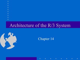 Architecture of the R/3 System

              Chapter 14
 