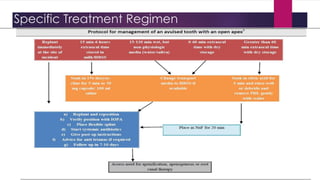 Specific Treatment Regimen
 