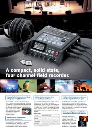Roland R44 R-44 brochure | PDF
