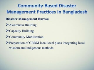 Community Based Disaster Management | PPTX