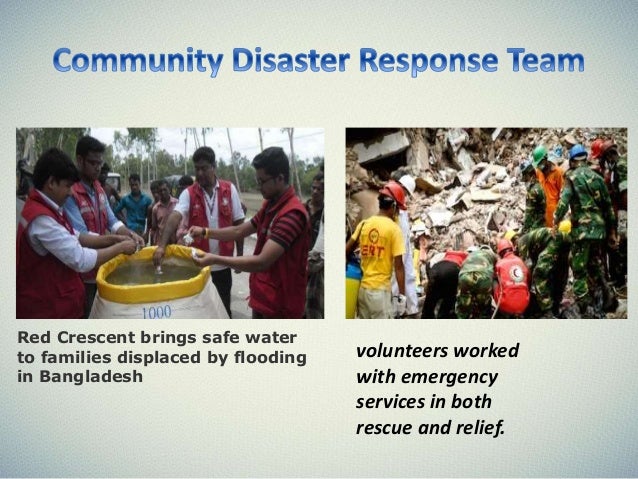 Community Based Disaster Management