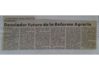 R481 Artículo sobre la reforma agraria  14p