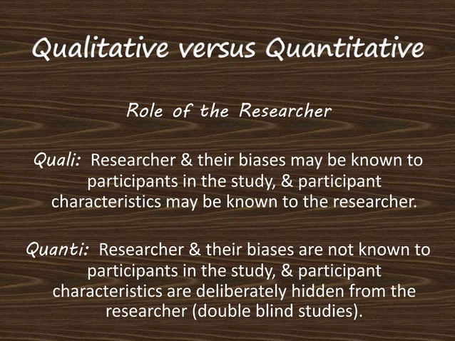 Quantitative and Qualitative Research | PPTX