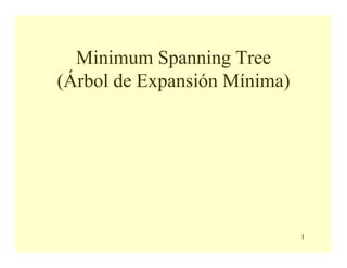 expansion minima